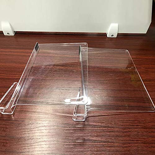 Clear Acrylic Shelf Dividers for Closet Organization Transparent Closet Shelf  Divider Organizer Multi Functional Wood Closet Separator for Storage in  Bedroom, Kitchen, Office (4 Pieces)